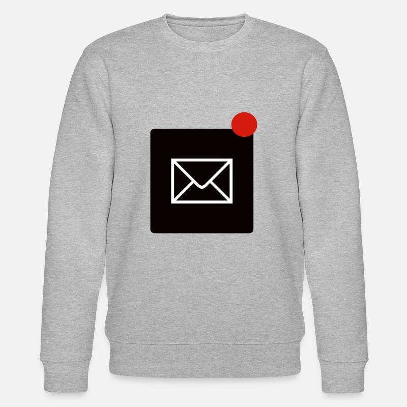 Mail erhalten - Stanley/Stella Unisex Bio-Sweatshirt CHANGER  - Grau meliert