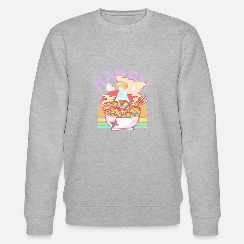 Ramens design - Sweat bio CHANGER Stanley/Stella Unisexe - gris chiné
