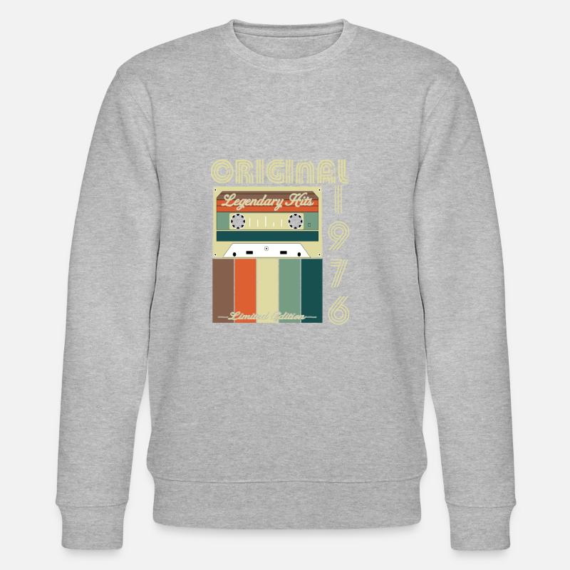 Legendäres Jubiläum 1976 - Stanley/Stella Unisex Bio-Sweatshirt CHANGER - Grau meliert