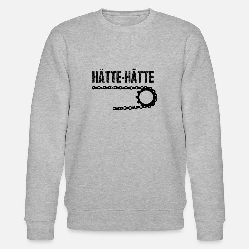 Hätte Hätte - Stanley/Stella Unisex Bio-Sweatshirt CHANGER  - Grau meliert