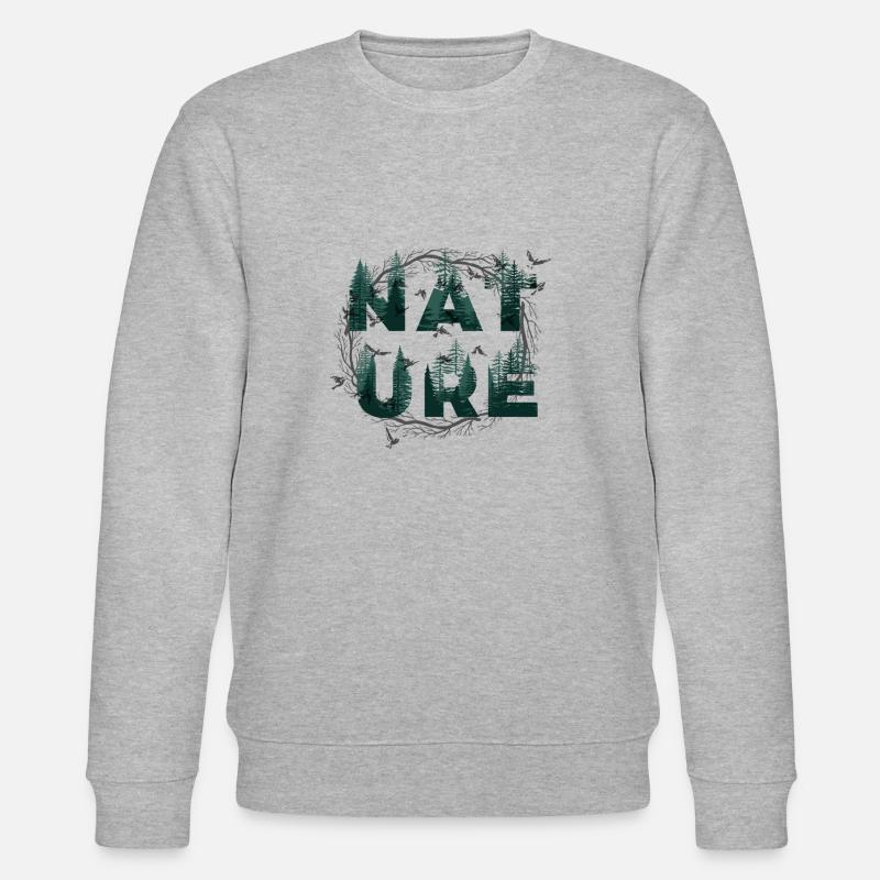 Nature - Stanley/Stella Unisex Bio-Sweatshirt CHANGER  - Grau meliert