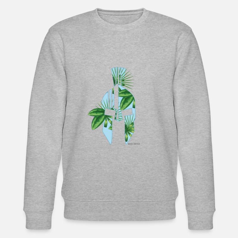 Urban Jungle | Light Blue - Stanley/Stella CHANGER Unisex Organic Sweatshirt - heather grey