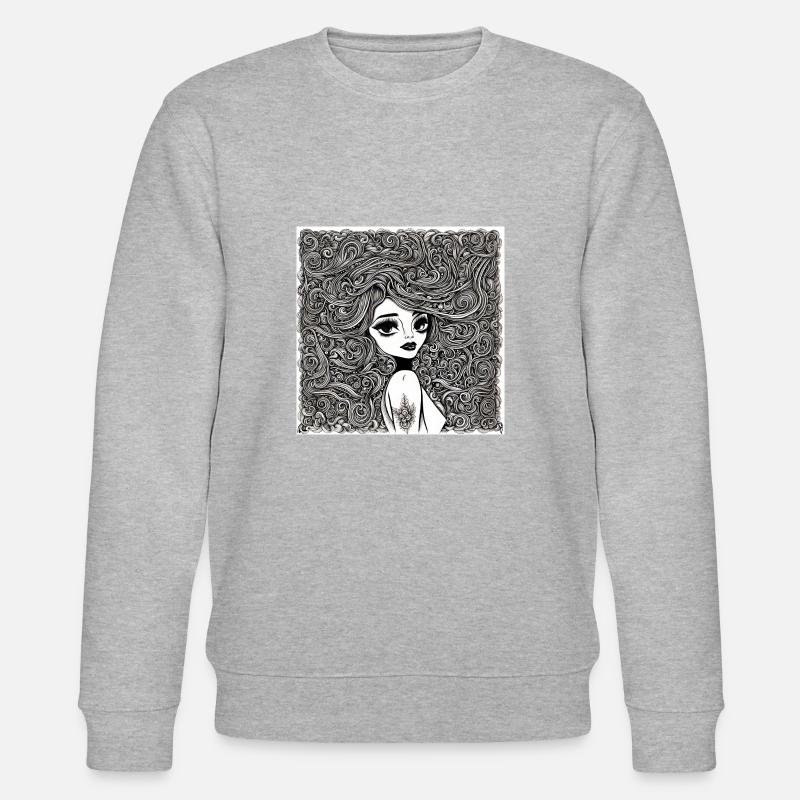 Coiffure #1 - Sweat bio CHANGER Stanley/Stella Unisexe - gris chiné