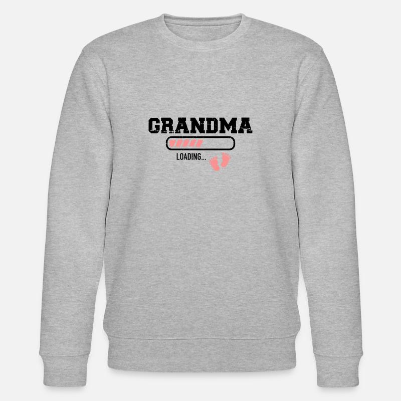 Grand-mère - Sweat bio CHANGER Stanley/Stella Unisexe - gris chiné