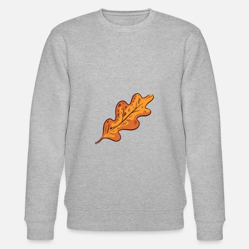 Fall leaf fall leaf - Stanley/Stella CHANGER Unisex Organic Sweatshirt - heather grey