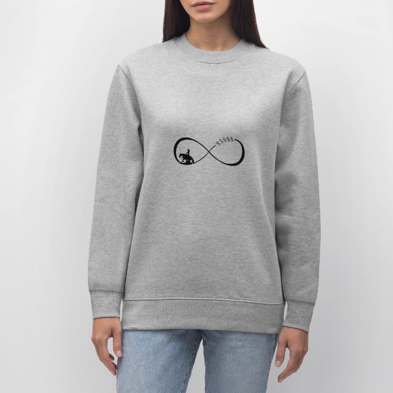 Infinity loop, endless loop, sliding Stanley/Stella CHANGER Unisex Organic Sweatshirt