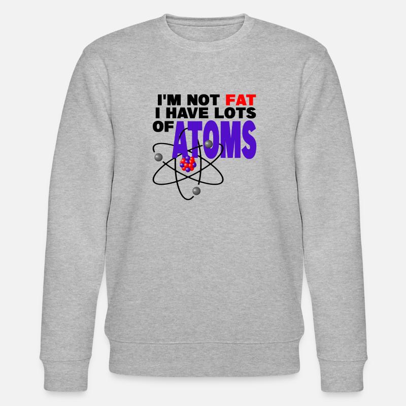 Atomares Regime - Stanley/Stella Unisex Bio-Sweatshirt CHANGER  - Grau meliert