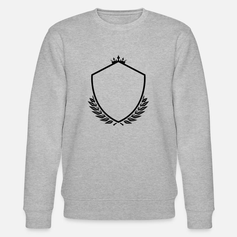 wappen - Stanley/Stella Unisex Bio-Sweatshirt CHANGER  - Grau meliert