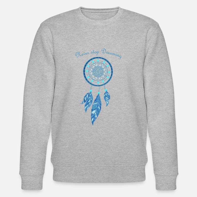 Traumfänger - Stanley/Stella Unisex Bio-Sweatshirt CHANGER  - Grau meliert