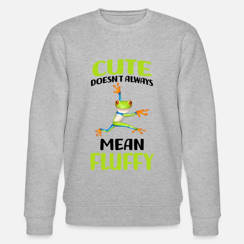 Frosch - Stanley/Stella Unisex Bio-Sweatshirt CHANGER  - Grau meliert