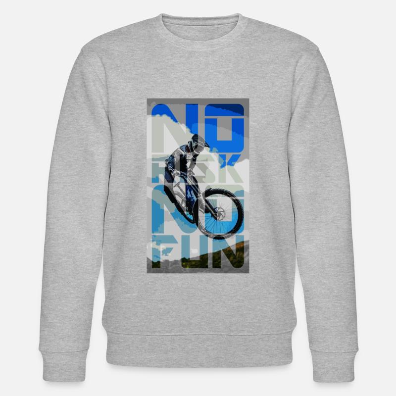 MTB - Stanley/Stella Unisex Bio-Sweatshirt CHANGER  - Grau meliert