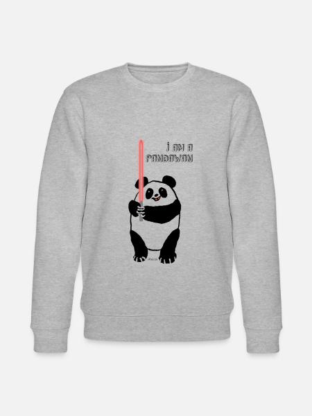 I'm a Pandawan - Stanley/Stella CHANGER Unisex Organic Sweatshirt - heather grey