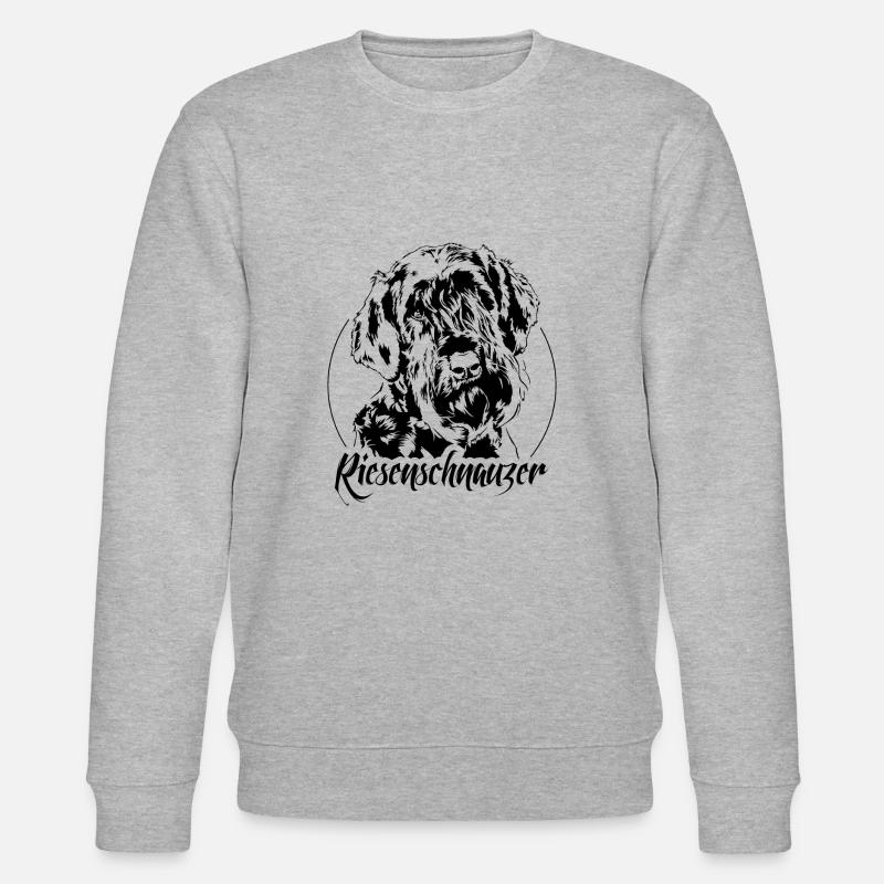 GROSSIER CHIEN CHIEN IGP Wilsigns - Sweat bio CHANGER Stanley/Stella Unisexe - gris chiné
