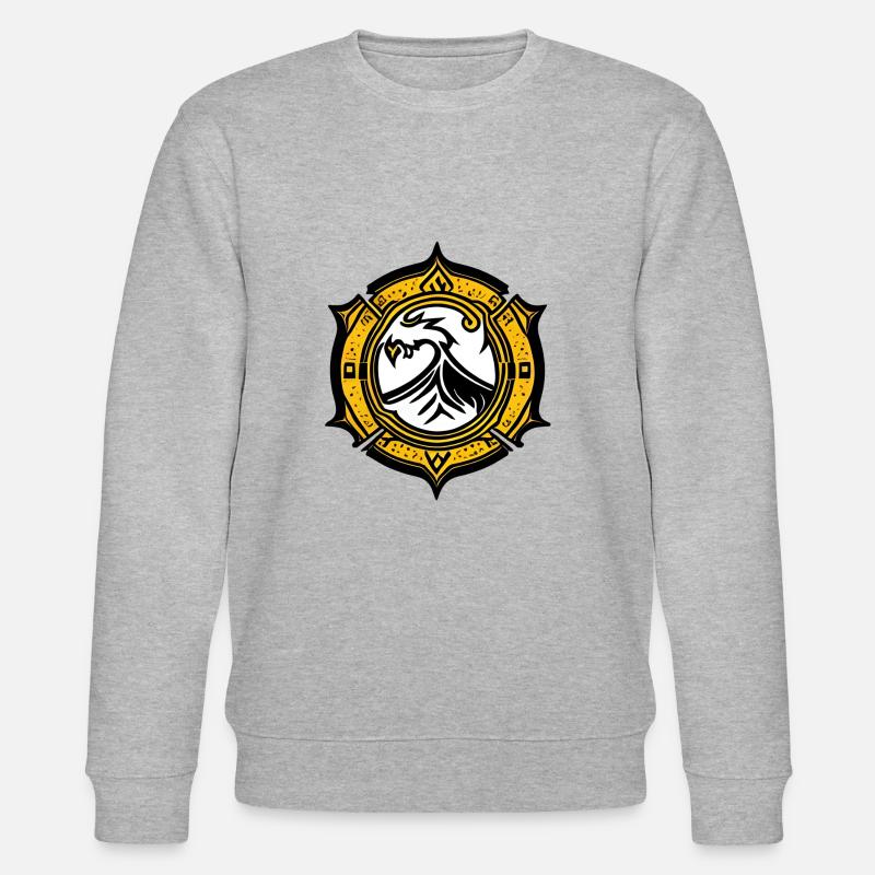 Die Quest - Stanley/Stella Unisex Bio-Sweatshirt CHANGER  - Grau meliert