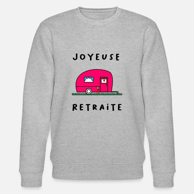 RETRAITE. RETRAITE. RETRAITEE. RETRAITE - Sweat bio CHANGER Stanley/Stella Unisexe - gris chiné