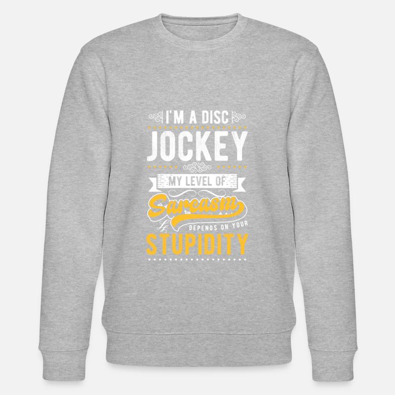 DJ Club Electro - Stanley/Stella Unisex Bio-Sweatshirt CHANGER  - Grau meliert