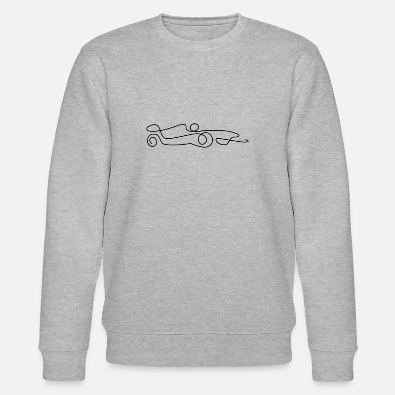 Voiture de course - Sweat bio CHANGER Stanley/Stella Unisexe - gris chiné