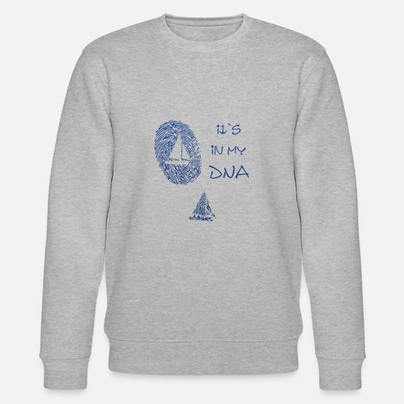 Segeln Skipper - Stanley/Stella Unisex Bio-Sweatshirt CHANGER  - Grau meliert