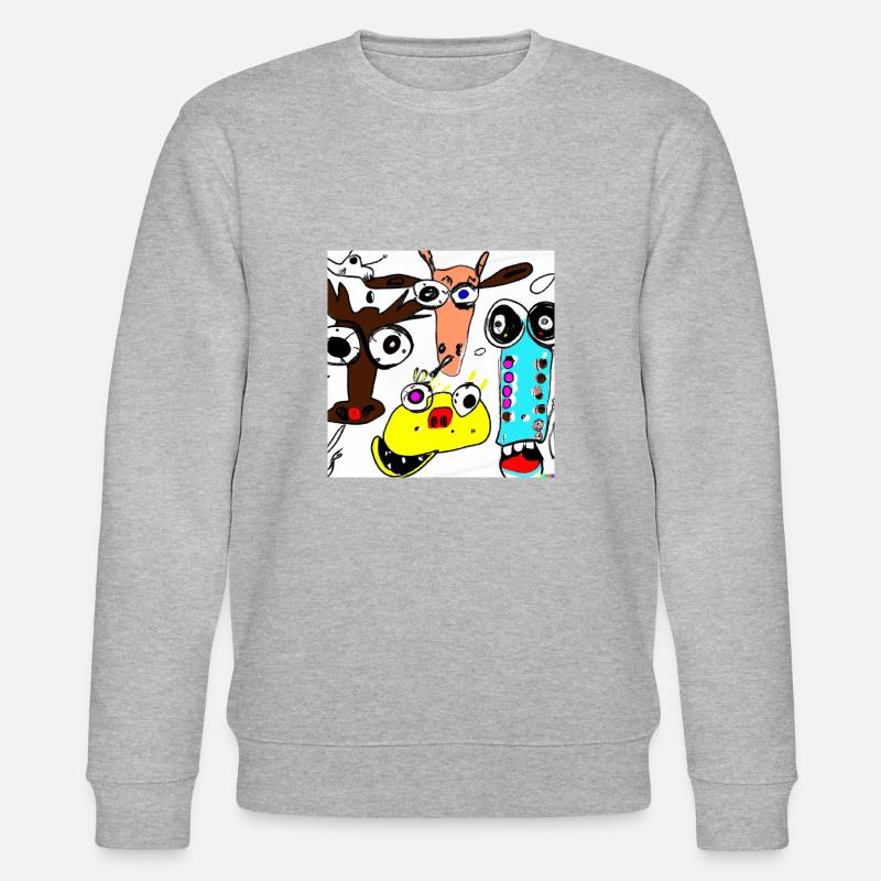 example com - Stanley/Stella Unisex Bio-Sweatshirt CHANGER  - Grau meliert