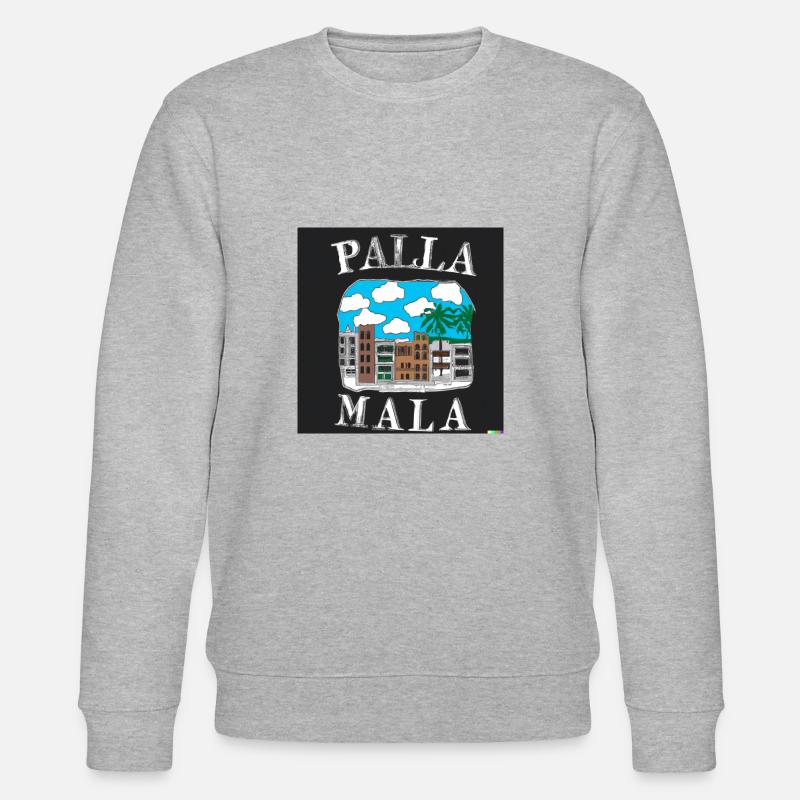 Palma de Mallorca style - Stanley/Stella Unisex Bio-Sweatshirt CHANGER  - Grau meliert