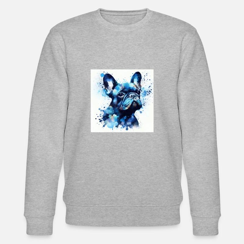 Bully Love - Stanley/Stella Unisex Bio-Sweatshirt CHANGER  - Grau meliert