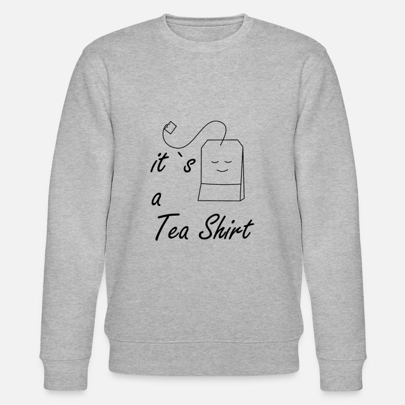 Its a Tea Shirt - Stanley/Stella Unisex Bio-Sweatshirt CHANGER - Grau meliert