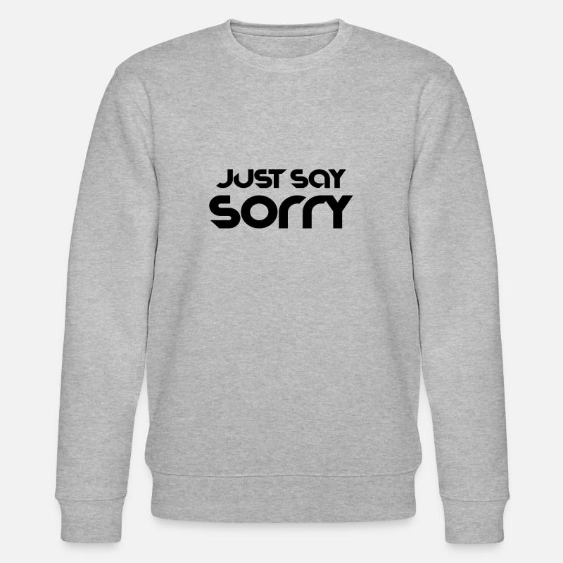 Saying text slogan cool - Stanley/Stella CHANGER Unisex Organic Sweatshirt - heather grey