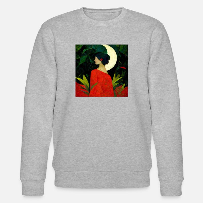 Moglis Mutter - Stanley/Stella Unisex Bio-Sweatshirt CHANGER  - Grau meliert