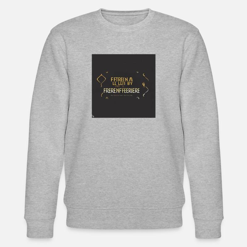 Conception épurée et cool - Sweat bio CHANGER Stanley/Stella Unisexe - gris chiné