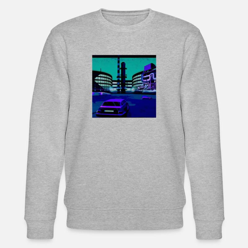 Thème Wolfsburg-4 - Sweat bio CHANGER Stanley/Stella Unisexe - gris chiné