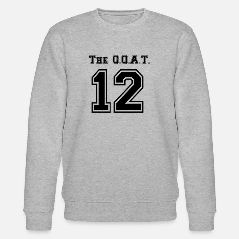The GOAT 12 - Stanley/Stella Unisex Bio-Sweatshirt CHANGER  - Grau meliert