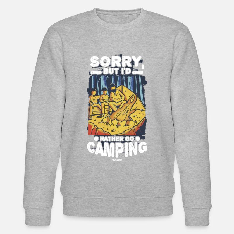 Camping - Stanley/Stella CHANGER Unisex Organic Sweatshirt - heather grey