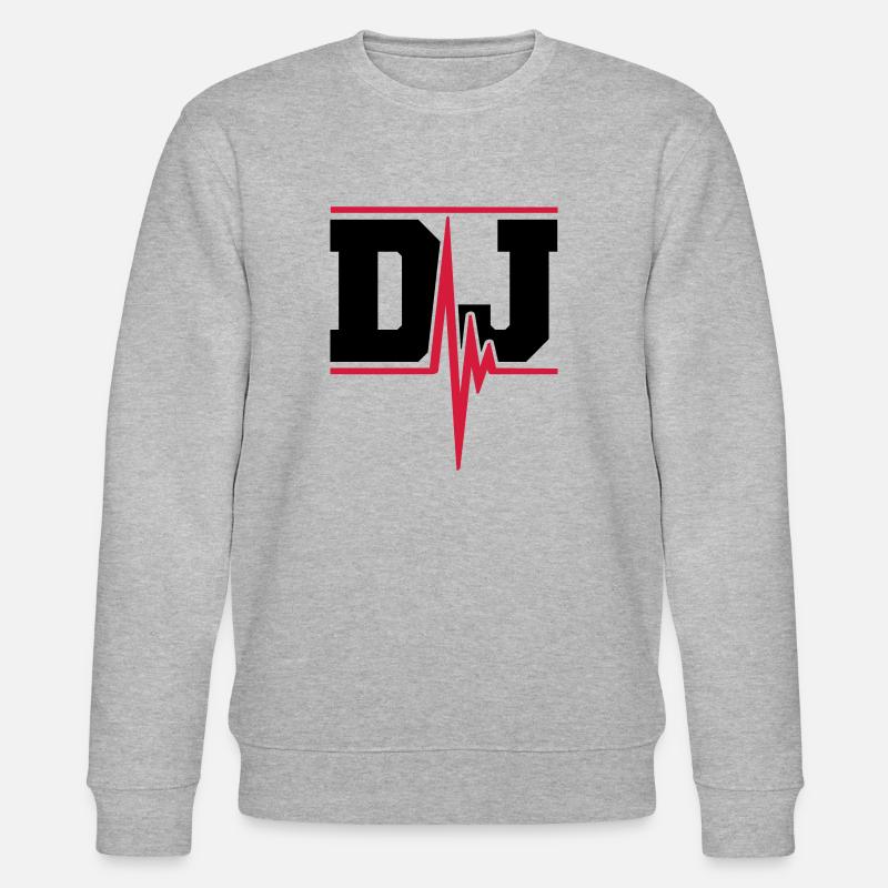 DJ Music Pulse - Sweat bio CHANGER Stanley/Stella Unisexe - gris chiné