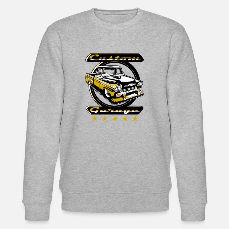 Benutzerdefinierte Abholung - Stanley/Stella Unisex Bio-Sweatshirt CHANGER  - Grau meliert