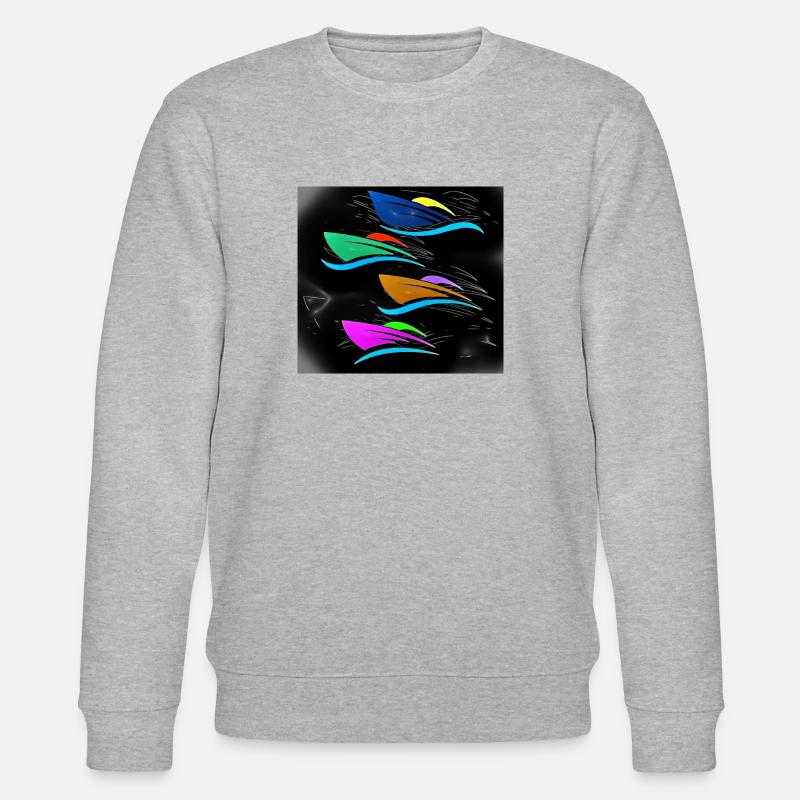 Boote - Stanley/Stella Unisex Bio-Sweatshirt CHANGER  - Grau meliert