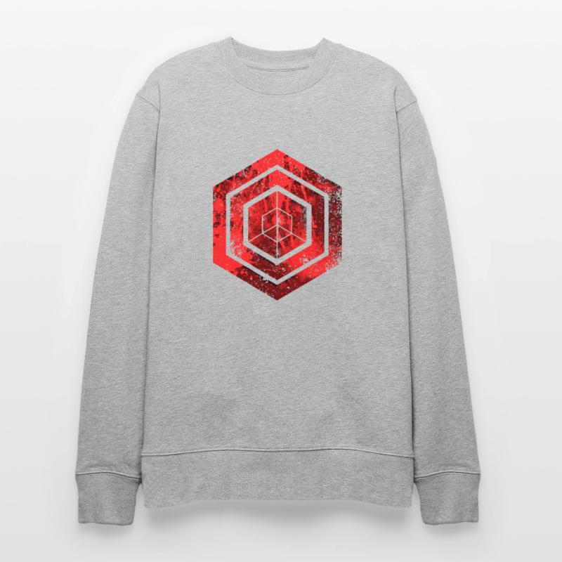 hexagon programming programmer coding geometric Stanley/Stella CHANGER Unisex Organic Sweatshirt