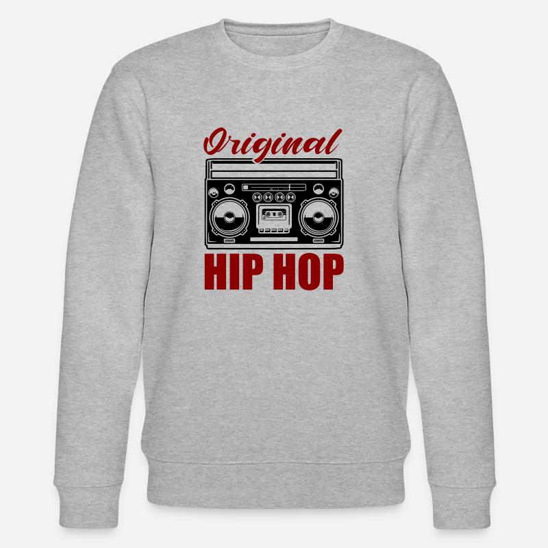 Original Hip Hop - Sweat bio CHANGER Stanley/Stella Unisexe - gris chiné