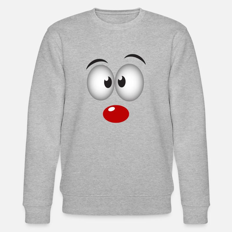 Comic - Stanley/Stella Unisex Bio-Sweatshirt CHANGER  - Grau meliert