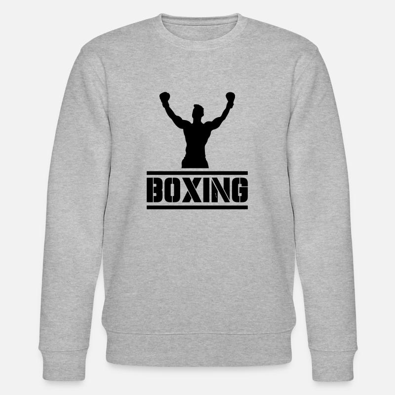 Boxe - Sweat bio CHANGER Stanley/Stella Unisexe - gris chiné