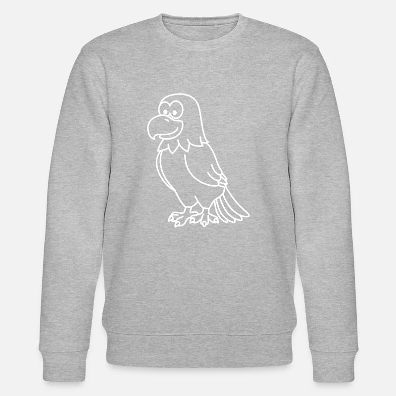 Aigle Comic Animal - Sweat bio CHANGER Stanley/Stella Unisexe - gris chiné