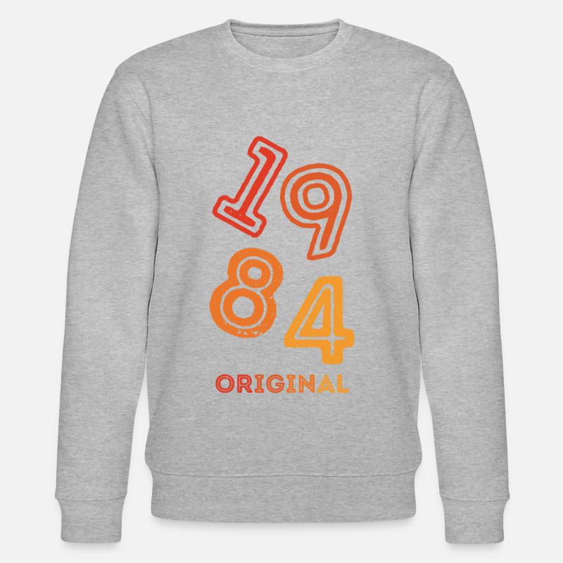 1984 Original - Stanley/Stella Unisex Bio-Sweatshirt CHANGER  - Grau meliert