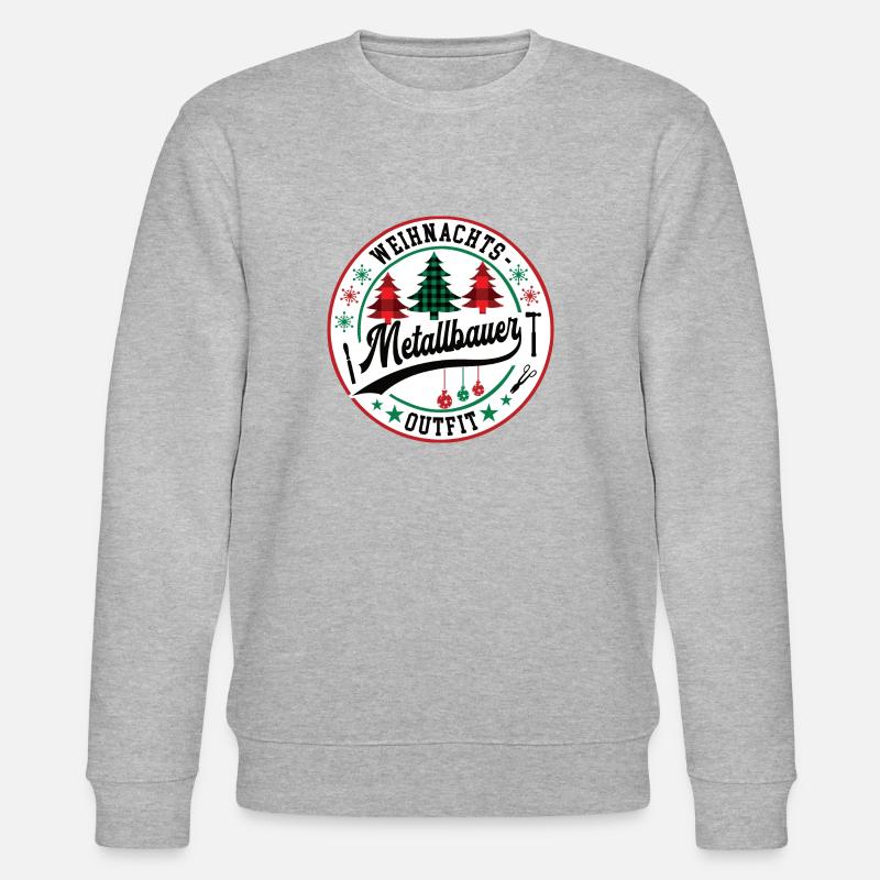 Metallbauer Weihnachtsgeschenk Weihnachten - Stanley/Stella Unisex Bio-Sweatshirt CHANGER  - undefined