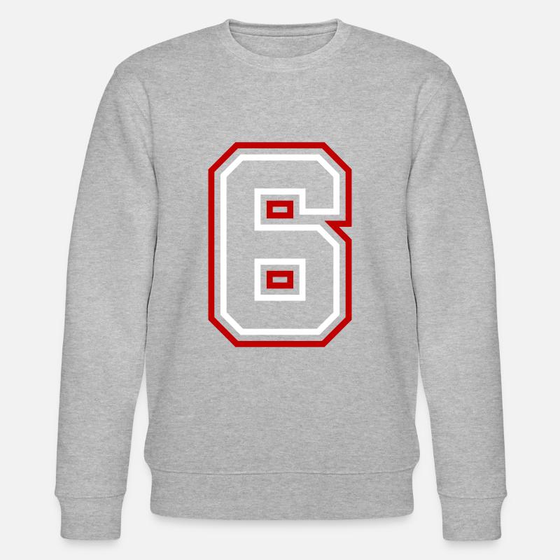 6 Numéro de numéro - Sweat bio CHANGER Stanley/Stella Unisexe - gris chiné