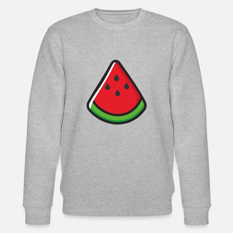 Watermelon - Stanley/Stella Unisex Bio-Sweatshirt CHANGER  - Grau meliert