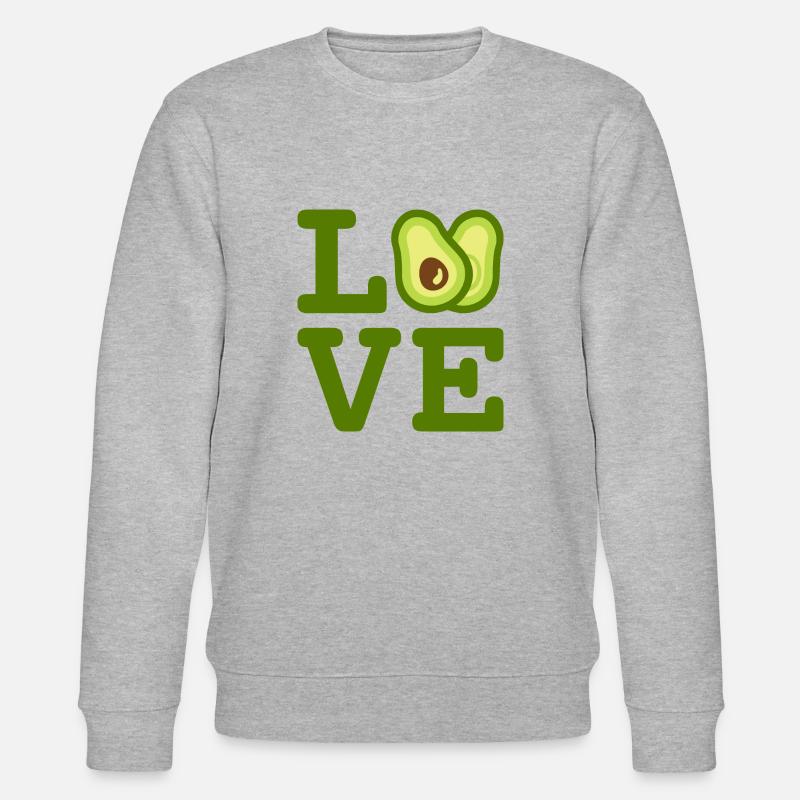 Avocado - Stanley/Stella Unisex Bio-Sweatshirt CHANGER  - Grau meliert