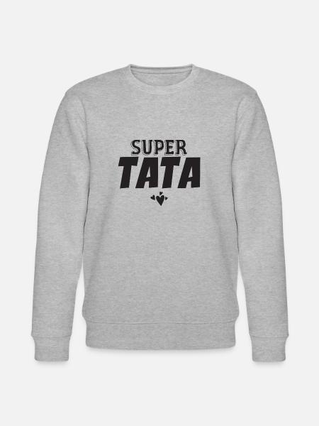 Super Tata - Sweat bio CHANGER Stanley/Stella Unisexe - gris chiné