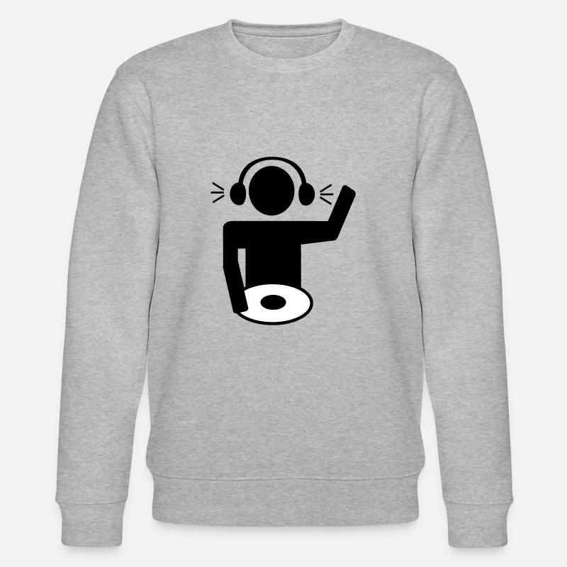 DJ - Stanley/Stella Unisex Bio-Sweatshirt CHANGER  - Grau meliert