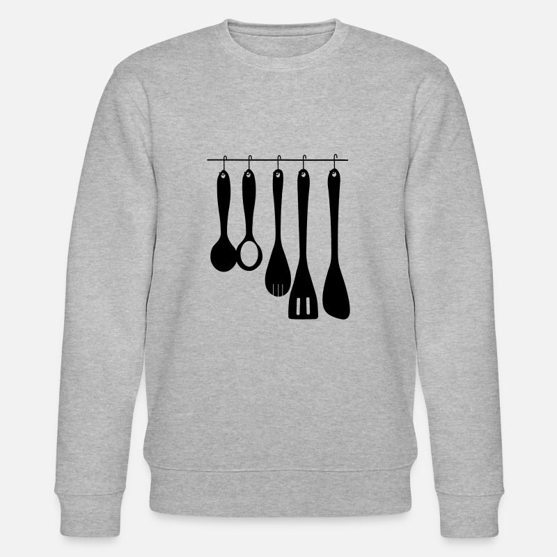Outils de cuisine - Sweat bio CHANGER Stanley/Stella Unisexe - gris chiné