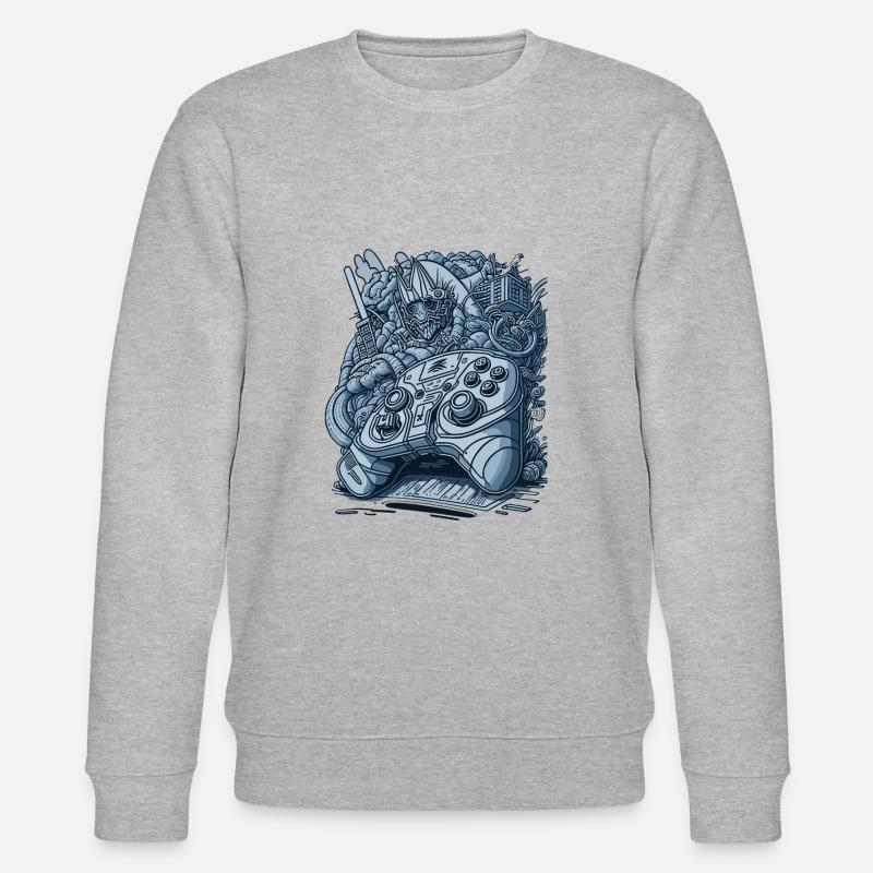 Schrott-Controller - Stanley/Stella Unisex Bio-Sweatshirt CHANGER  - Grau meliert