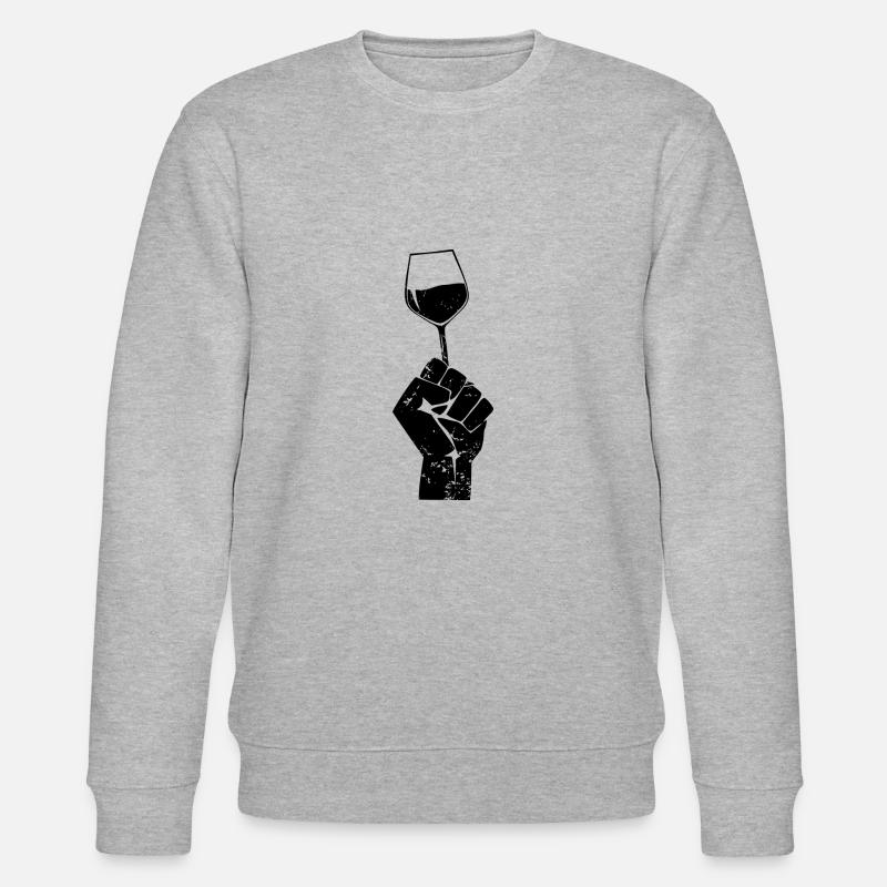 verrolution einfach - Stanley/Stella Unisex Bio-Sweatshirt CHANGER  - Grau meliert